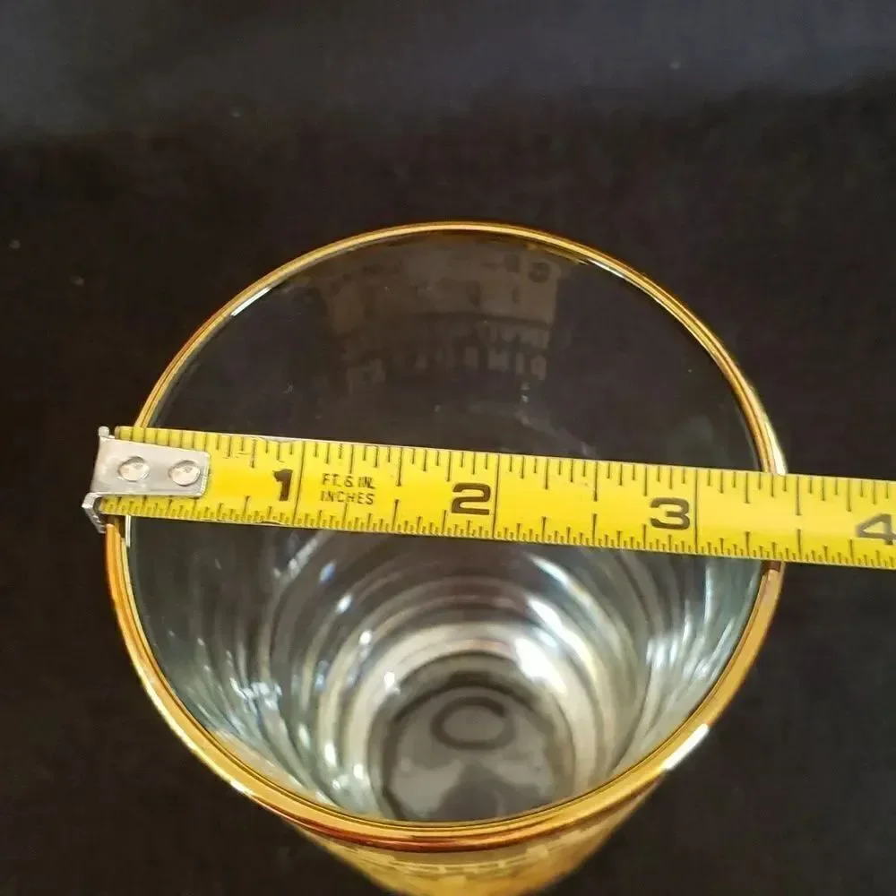 Channel 7 Invitational Pinbuster Bowling Tournament Drinking Glass Dated 1995